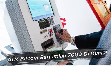 ATM Bitcoin Berjumlah 7000 di Dunia