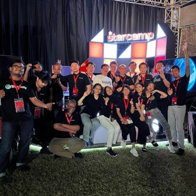 Starcamp mendemonstrasikan Metaverse di acara NXT International Summit 2022 di Bali 