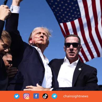 Donald Trump Ditembak Saat Kampanye, Pasar Kripto Merespon Positif