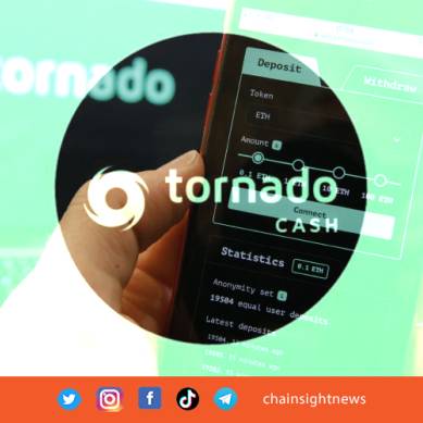 Tornado Cash Terima Setoran Lebih Rp30 Triliun Sejak Awal Tahun