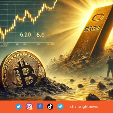 Bitcoin Stagnan, Emas Melesat Menuju Kenaikan Enam Pekan Berturut-turut