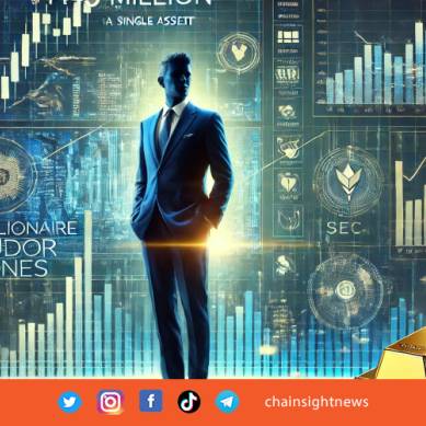 Laporan SEC: Miliarder Paul Tudor Jones Kucurkan $445 Juta ke Satu Aset