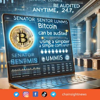 Senator Lummis: "Cadangan Bitcoin Bisa Diaudit Kapan Saja 24/7 dengan Komputer Sederhana"
