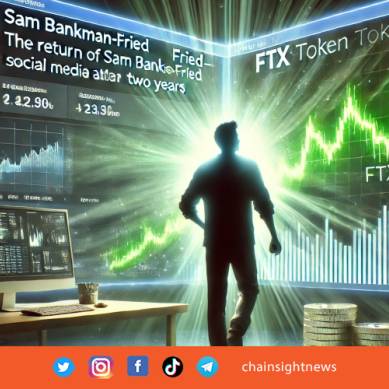 Sam Bankman-Fried Kembali di X Setelah 2 Tahun, FTX Token Langsung Melonjak
