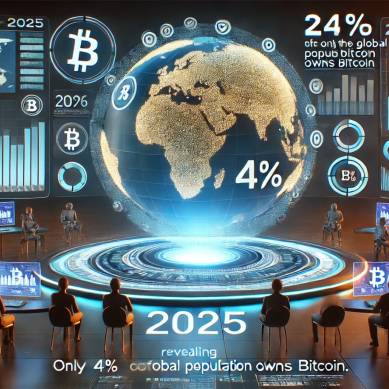 Hanya 4% Populasi Dunia yang Memegang Bitcoin di 2025