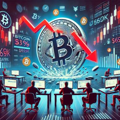 Harga Bitcoin Anjlok 3% Lagi, Apakah Akan Menuju $69K?