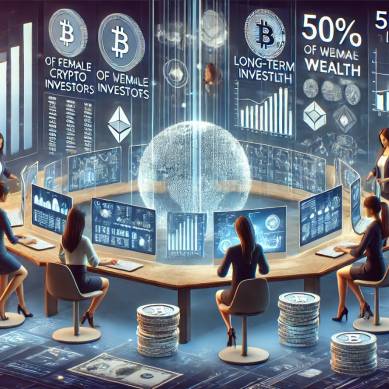 Survei: 50% Investor Kripto Wanita Berfokus pada Kekayaan Jangka Panjang 