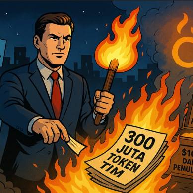 CEO Mantra Akan Bakar 300 Juta Token Tim Demi Pulihkan Kepercayaan Komunitas