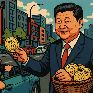 China Jual Bitcoin Sitaan Senilai Miliaran Dolar untuk Tambal Kas Negara di Tengah Perlambatan Ekonomi