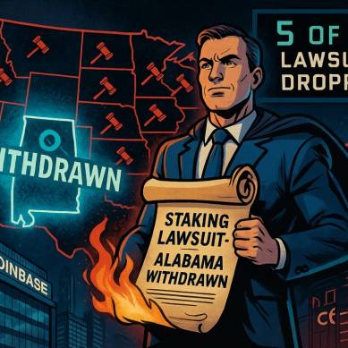Alabama Cabut Gugatan Staking terhadap Coinbase, Sinyal Positif Regulasi Kripto di AS