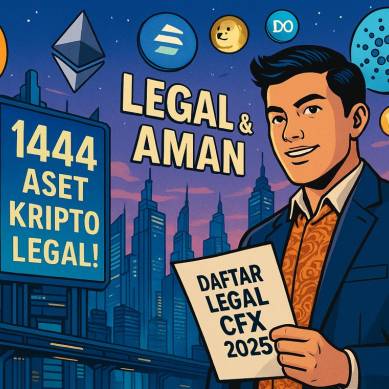Daftar 1.444 Aset Kripto Legal di Indonesia 2025, Simak Lengkapnya!