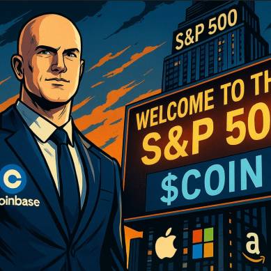 Coinbase Jadi Perusahaan Kripto Pertama yang Masuk ke Indeks S&P 500