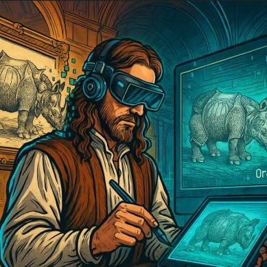 British Museum Masukkan Ordinals “The Rhinoceros” Karya Albrecht Dürer di Blockchain Bitcoin