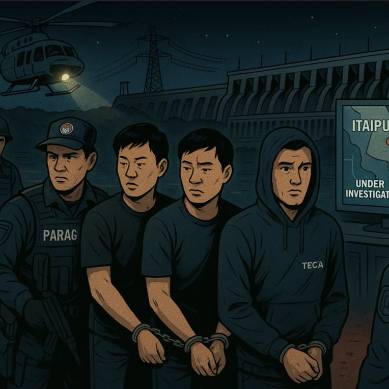 Tiga Warga Tiongkok Dideportasi, Satu Ditahan atas Upaya Pencurian Alat Tambang Kripto di Dekat Bendungan Itaipu