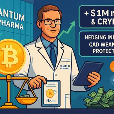 Quantum Biopharma Perkuat Treasury Bitcoin, Total Kepemilikan Capai $4,5 Juta