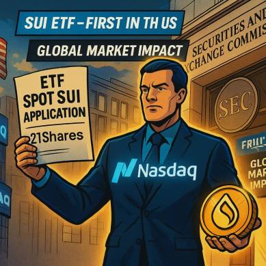 Nasdaq Ajukan ETF Spot SUI dari 21Shares, Proses Tinjauan SEC Dimulai