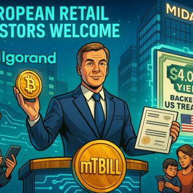Midas Luncurkan Obligasi T-Bill Tokenisasi di Blockchain Algorand