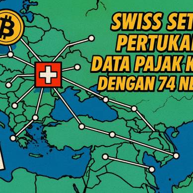 Swiss Setujui Pertukaran Otomatis Data Pajak Kripto dengan 74 Negara