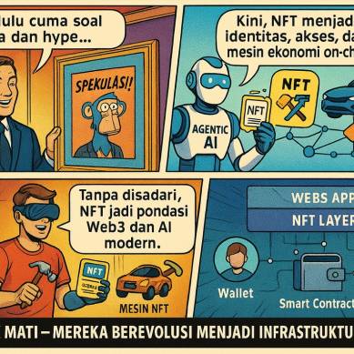 NFT Diam-Diam Menjadi Infrastruktur Inti Web3, Gaming, dan AI
