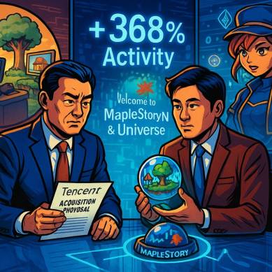 Tencent Pertimbangkan Akuisisi Nexon, Developer Game MapleStory yang Masuk Web3