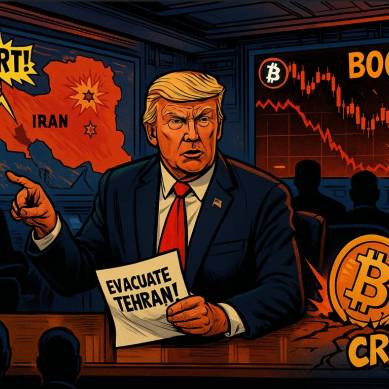 Harga Bitcoin Turun Setelah Trump Panggil Dewan Keamanan Nasional Terkait Situasi Timur Tengah