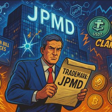JPMorgan Daftarkan Merek Dagang ‘JPMD’ untuk Layanan Pembayaran Kripto