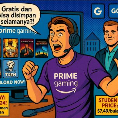 Amazon Prime Gaming Tambahkan 6 Game Gratis untuk Pelanggan