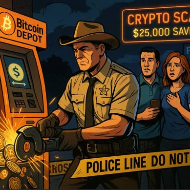 Polisi Texas Buka Paksa ATM Kripto untuk Selamatkan Dana $25.000 dari Penipuan