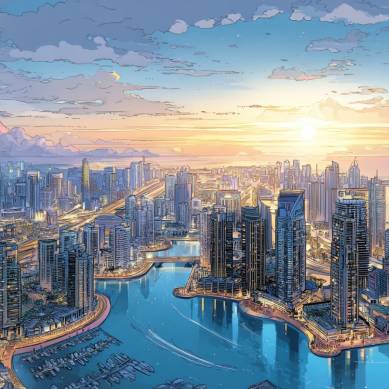 Strategi Besar Kripto Dubai Bertujuan Menantang Dominasi Asia di Dunia Aset Digital