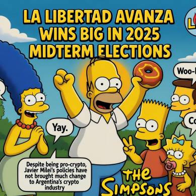 Partai Javier Milei Menang Pemilu Paruh Waktu 2025, Tapi Dunia Kripto Belum Bisa Berpesta