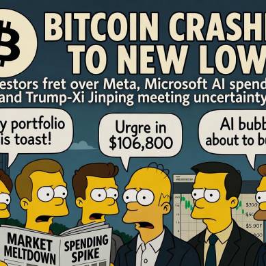 Harga Bitcoin Turun ke Level Terendah Baru Saat Saham Teknologi Melemah